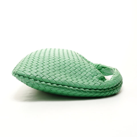 BOTTEGAVENETA INTRECCIATO hobo leather Handbag green WS26223