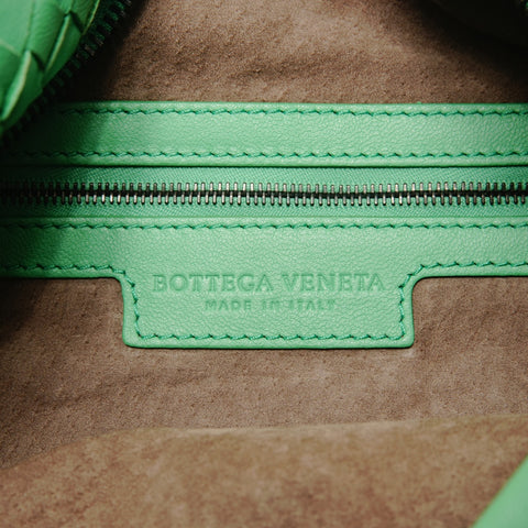 BOTTEGAVENETA INTRECCIATO hobo leather Handbag green WS26223