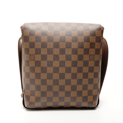 LOUIS VUITTON 2008 Damier Brooklyn PM Shoulder Bag Brown WS26224