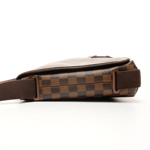 LOUIS VUITTON 2008 Damier Brooklyn PM Shoulder Bag Brown WS26224