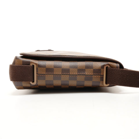 LOUIS VUITTON 2008 Damier Brooklyn PM Shoulder Bag Brown WS26224