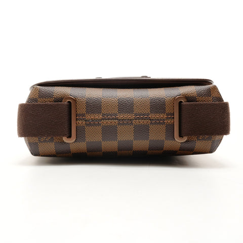 LOUIS VUITTON 2008 Damier Brooklyn PM Shoulder Bag Brown WS26224