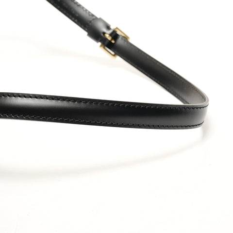 LOUIS VUITTON Epi Pochette Serie Dragonne manufactured in 2000 Shoulder Bag black WS26226