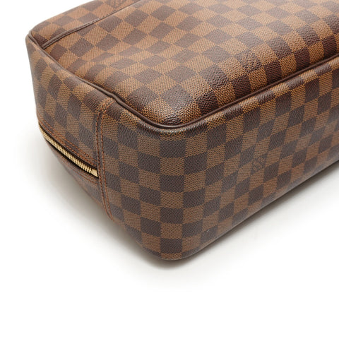 LOUIS VUITTON SPO Deauville 波士顿包 手提包 棕色 WS26232