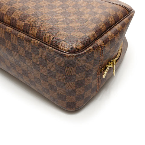 LOUIS VUITTON SPO Deauville 波士顿包 手提包 棕色 WS26232