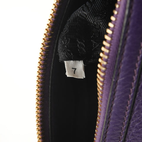 PRADA 2way 皮革手提包 紫色 WS26237