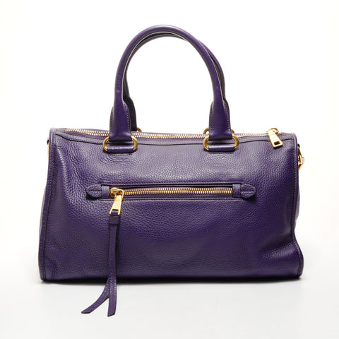 PRADA 2way 皮革手提包 紫色 WS26237