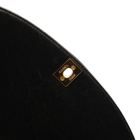 CHANEL No. 3 1994-1996 Diana 小羊皮中号单肩包黑色 WS26239