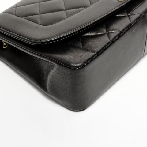 CHANEL No. 3 1994-1996 Diana 小羊皮中号单肩包黑色 WS26239