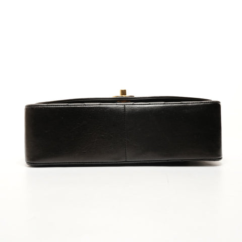 CHANEL No. 3 1994-1996 Diana 小羊皮中号单肩包黑色 WS26239