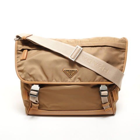 PRADA 尼龙 2VD052 再生尼龙单肩包米色 WS26245