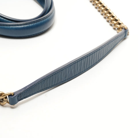 CHANEL 15th series 2011 Cabas Tote 2way Handbag blue WS26246