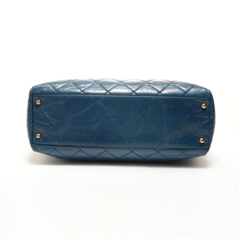 CHANEL 15系列2011 Cabas Tote 2way手袋 蓝色 WS26246