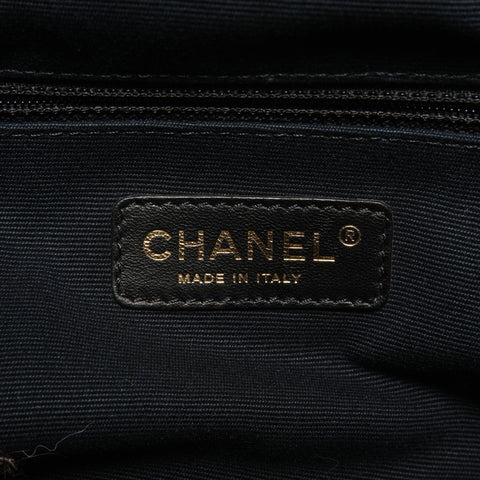 CHANEL 15th series 2011 Cabas Tote 2way Handbag blue WS26246