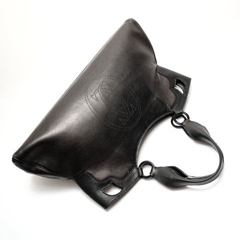 CARTIER Leder 2C Marcello Do Handtasche schwarz WS26251