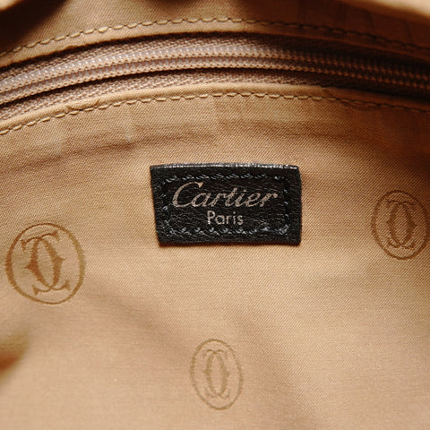 CARTIER Leder 2C Marcello Do Handtasche schwarz WS26251
