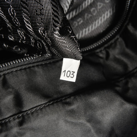 PRADA Nylon Messenger Bag Umhängetasche schwarz WS26252