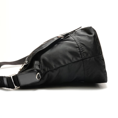 PRADA Nylon Messenger Bag Umhängetasche schwarz WS26252