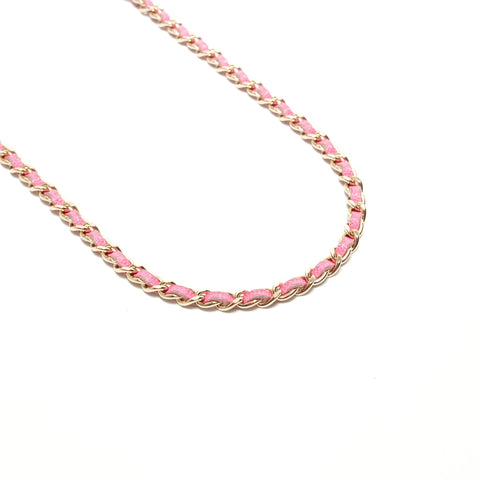 CHANEL Caviar Skin Chain Wallet Matelasse 29 Series 2019 Shoulder Bag pink WS26258