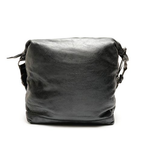 BALENCIAGA The Day Leather Shoulder Bag black WS26260