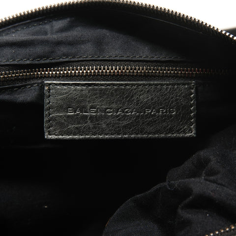 BALENCIAGA The Day Leather Shoulder Bag black WS26260