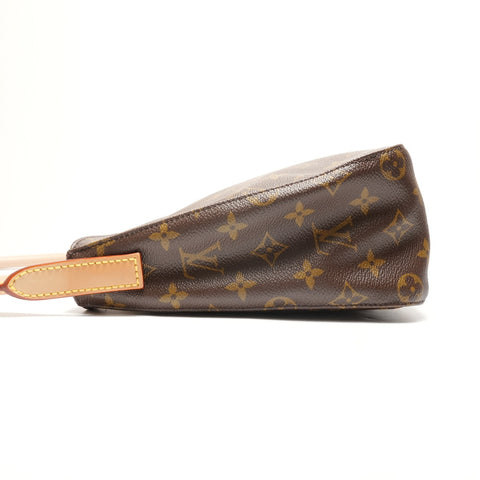 LOUIS VUITTON 2001 Looping MM Monogramm Umhängetasche Braun WS26265