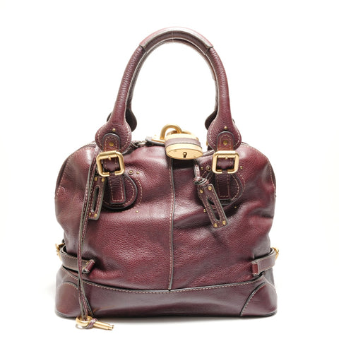 Chloe Leder Paddington Umhängetasche Braun WS26267