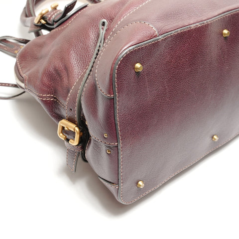 Chloe Leder Paddington Umhängetasche Braun WS26267