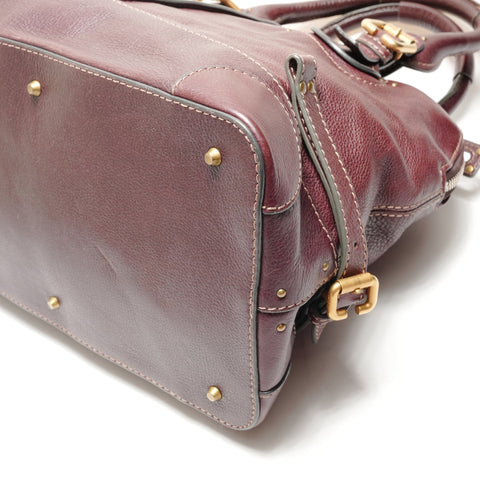 Chloe Leder Paddington Umhängetasche Braun WS26267