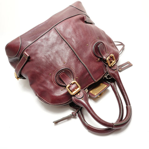 Chloe Leder Paddington Umhängetasche Braun WS26267