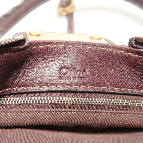 Chloe Leder Paddington Umhängetasche Braun WS26267