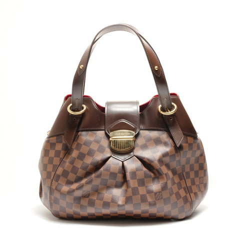 LOUIS VUITTON 2011 Sistine GM Damier Umhängetasche Braun WS26268