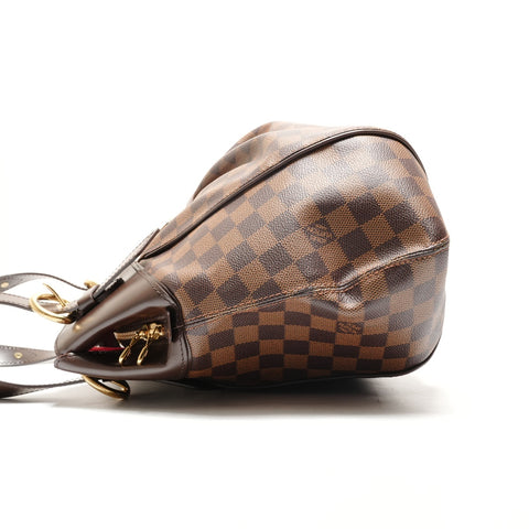 LOUIS VUITTON 2011 Sistine GM Damier Shoulder Bag Brown WS26268