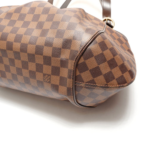 LOUIS VUITTON 2011 Sistine GM Damier Shoulder Bag Brown WS26268