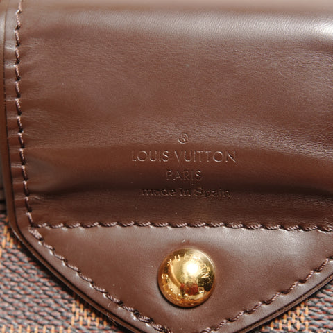 LOUIS VUITTON 2011 Sistine GM Damier Shoulder Bag Brown WS26268