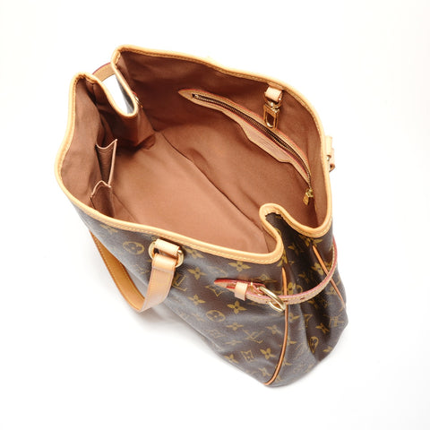 LOUIS VUITTON 2005 Monogram Batignolles Horizontale Einkaufstasche Braun WS26269
