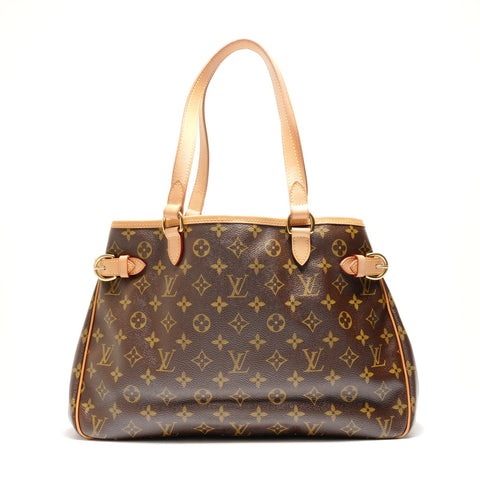 LOUIS VUITTON 2005 Monogram Batignolles Horizontale Einkaufstasche Braun WS26269