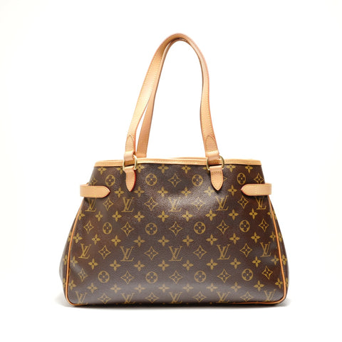 LOUIS VUITTON 2005 Monogram Batignolles Horizontale Einkaufstasche Braun WS26269