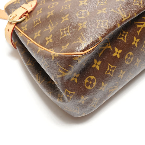 LOUIS VUITTON 2005 Monogram Batignolles Horizontale Einkaufstasche Braun WS26269