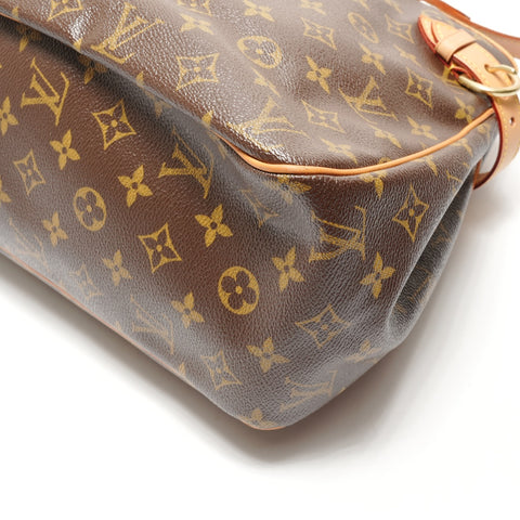 LOUIS VUITTON 2005 Monogram Batignolles Horizontale Einkaufstasche Braun WS26269