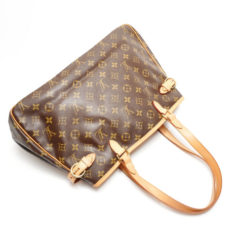LOUIS VUITTON 2005 Monogram Batignolles Horizontale Einkaufstasche Braun WS26269