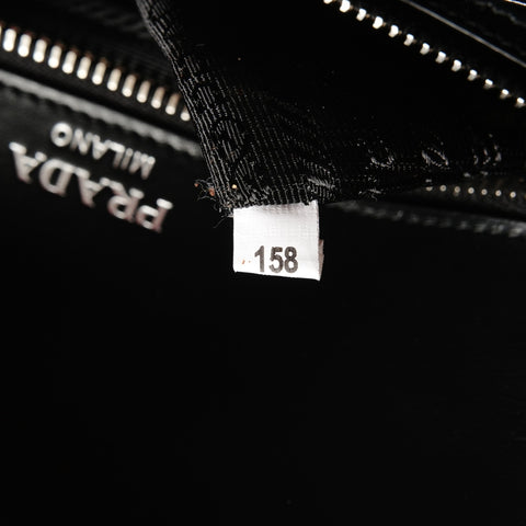 PRADA Leather Camera Bag Chain Saffiano 1BD298 Shoulder Bag black WS26275