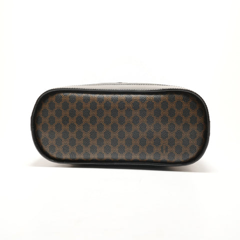 Sac à main panier CELINE PVC Macadam noir WS26277