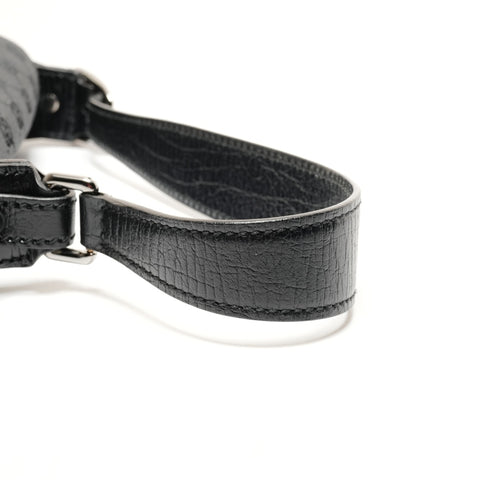 GUCCI Horsebit GG canvas one belt Shoulder Bag black WS26278