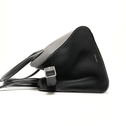 THE ROW Soft Margaux 10 Sac à main bidirectionnel noir WS26280