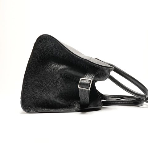 THE ROW Soft Margaux 10 Sac à main bidirectionnel noir WS26280