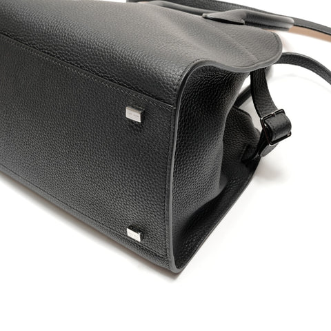 THE ROW Soft Margaux 10 Sac à main bidirectionnel noir WS26280