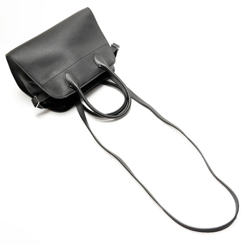 THE ROW Soft Margaux 10 Sac à main bidirectionnel noir WS26280