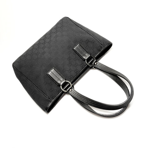 GUCCI GG Canvas Einkaufstasche schwarz WS26281