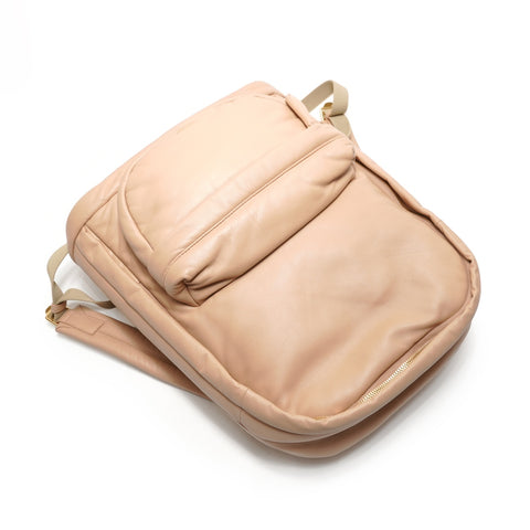 BURBERRY leather Backpack  Daypack pink WS26284
